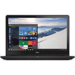 Laptop DELL, INSPIRON 7559, Intel Core i7-6700HQ, 2.60 GHz, HDD: 500 GB, RAM: 16 GB, video: Intel HD Graphics 530, nVIDIA GeForce GTX 960M, webcam