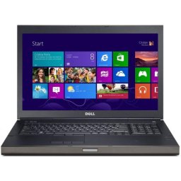 Laptop DELL, PRECISION M6800, Intel Core i7-4900MQ, 2.80 GHz, HDD: 256 GB, RAM: 16 GB, unitate optica: DVD RW, video: Intel HD Graphics 4600, nVIDIA Quadro K4100M, webcam, 17.3" LCD (FHD), 1920 x 1080