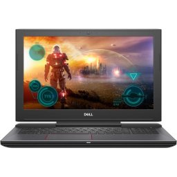 Laptop DELL, INSPIRON 7577, Intel Core i5-7300HQ, 2.50 GHz, HDD: 256 GB, RAM: 8 GB, video: Intel HD Graphics 630, nVIDIA GeForce GTX 1050, webcam