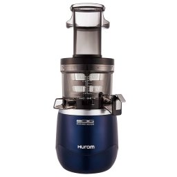 Storcator de fructe si legume, Hurom, HA-E NBE 19 Giugiaro, 150 W, 43 RPM, perie lenta, 2 site, albastru