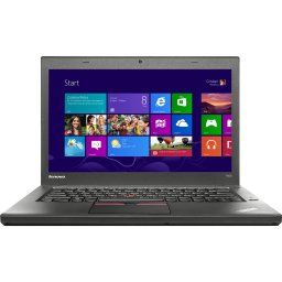 Laptop Lenovo ThinkPad T450, Intel Core i5-5300U, 2.30 GHz, HDD: 256 GB SSD, RAM: 8 GB, video: Intel HD Graphics 5500, webcam, 14" LCD, 1600 x 900