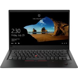 Laptop Lenovo X1 Carbon, Intel Core i7-8650U, 1.90 GHz, HDD: 256 GB, RAM: 16 GB, webcam
