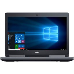 Laptop DELL, PRECISION 7510, Intel Xeon E3-1545M v5, 2.90 GHz, HDD: 1 TB, RAM: 16 GB, video: nVIDIA Quadro M1000M, webcam