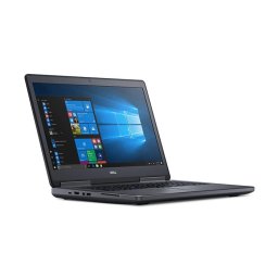 Laptop DELL, PRECISION 7720, QuadCore i7-7820HQ, 2.90 GHz, HDD: 512 GB SSD, RAM: 32 GB, video: Intel HD Graphics 630, nVIDIA Quadro P3000, webcam