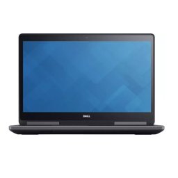 Laptop DELL, PRECISION 7710, Intel Core i7-6820HQ, 2.70 GHz, HDD: 128 GB SSD, 1000 GB, RAM: 32 GB, video: Intel HD Graphics 530, nVIDIA Quadro M3000M, webcam