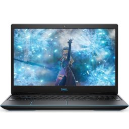 Laptop Dell G3 3590, Intel Core i7-9750H, 2.40 GHz, HDD: 512 GB, RAM: 8 GB, video: nVIDIA GeForce GTX 1660 Ti, webcam