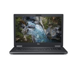 Laptop DELL, PRECISION 7730, Intel Core i7-8750H, 2.20 GHz, HDD: 256 GB SSD, RAM: 32 GB, video: Intel HD Graphics 630, nVIDIA P4200, webcam