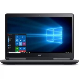 Laptop DELL, PRECISION 7720, Intel Core i7-6820HQ, 2.70 GHz, HDD: 1 TB, RAM: 8 GB, video: Intel HD Graphics 530, nVIDIA Quadro M1200, webcam