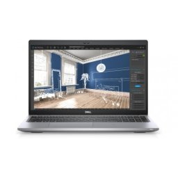 Laptop DELL, PRECISION 3560, Intel Core i5-1145G7, 2.60 GHz, HDD: 256 GB, RAM: 16 GB, video: nVIDIA Quadro T500, webcam, 15.6" (FHD), 1920 x 1080