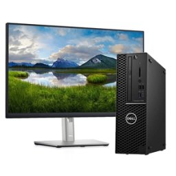 Pachet Office Monitor Dell SE2722 NOU si PRECISION 3431, Intel Core i7-9700, 3.00 GHz, HDD: 128 GB NVMe, RAM: 8 GB, video: Intel UHD Graphics ; SFF