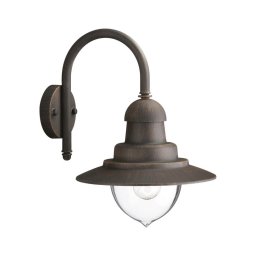 Philips 01652/06/PN - Aplică perete exterior RAINDROP 1xE27/53W/230V IP44
