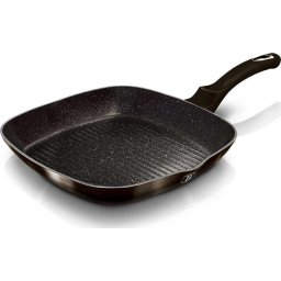 Tigaie grill Metallic Line Shiny Black Edition 28cm