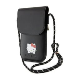 Leather Daydreaming Cord bag - black