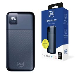 Baterie externa 3mk 20000mAh 22.5W 2 x USB-A 1 x USB-C Negru