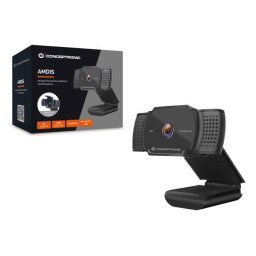 Camera web Webcam AMDIS 2K- HD AF-Webcam+Microphon, Negru