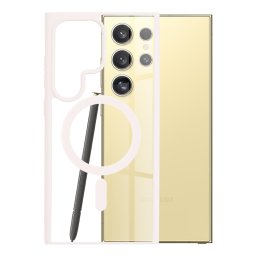 Husa Techsuit MagSafe Pro Samsung Galaxy S24 Ultra roz