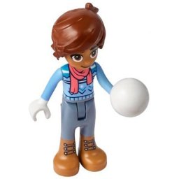LEGO Minifigures - Leo with Snowball