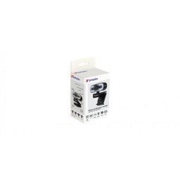 Camera web Webcam mit Mikro+Licht AWC-02 Full HD 1080p Autof ,Negru