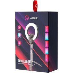 Camera web Webcam Circulus 910 Ring light/5MP/60fps/Auto focus, Negru