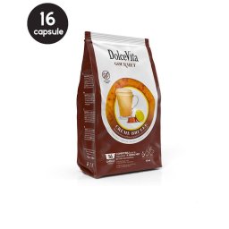 16 Capsule DolceVita Creme Brulee - Compatibile A Modo Mio