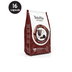 16 Capsule DolceVita Mini Ciock - Compatibile A Modo Mio
