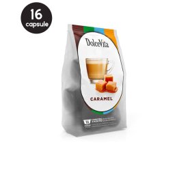 16 Capsule DolceVita Caramelito - Compatibile A Modo Mio