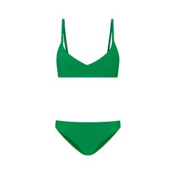 Shiwi Costum de baie două piese 'Lou - Scoop' verde