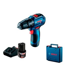 Masina de gaurit cu percutie/insurubat cu acumulatori Bosch GSB 12V-30 2 acum. 2.0Ah, valiza
