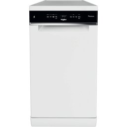 Masina de spalat vase independenta Whirlpool WSFO 3O23 PF, 10 seturi, 7 programe, Clasa E, 45 cm, alb