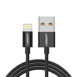 CABLU alimentare/date Ugreen US155, USB la Lightning, "80823"