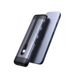 Adaptor 5W1 Ugreen Cm285 Hub Usb-C Do 3X Usb 3.0 + Hdmi + Usb-C
