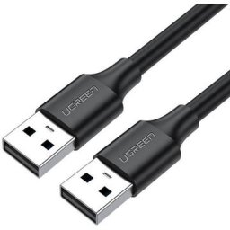 Cablu Ugreen USB 2.0 Tata - USB 2.0 Tata, 1 m, Negru
