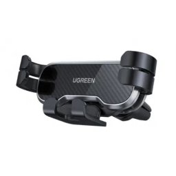 Suport auto Ugreen negru 80871, cu fixare grila ventilatie