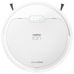 Niceboy ION Charles i3 Plus White - Aspirator robot cu mop