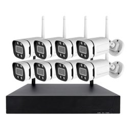 Kit 8 Camere Supraveghere Wifi S888PRO 3MP 1080P