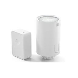 Kit cap termostatic cu hub pentru calorifer Meross MTS150H, Control aplicatie, Wi-Fi, MTS150H