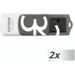 Memorie USB FM32FD00D/00 USB 3.0 2-Pack 32GB Vivid Edition Shadow Grey