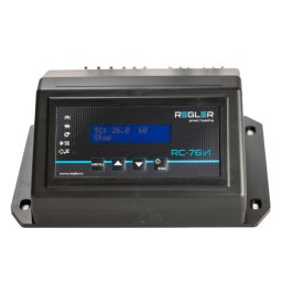 Automatizare centrala cu arzator REGLER RC 76v1, comanda pompa IC, pompa ACM, ventilator si snec