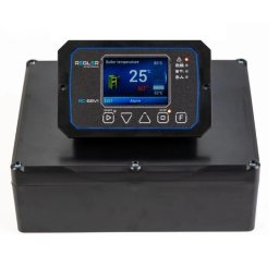 Controler centrala pe peleti REGLER RC 88v1 (cu 4 senzori pentru 3 pompe, 1 vana, 2 snec, 1 ventilator)
