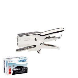 Set capsator tip cleste Rapid HD31 cu capse Rapid 73 8 Super Strong, pentru logistica, ambalare si aplicatii industriale profesionale