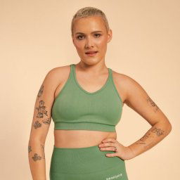 BeastPink Sutien sport Hyper Olivine XXL