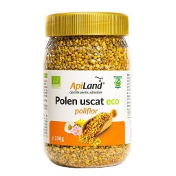 Polen Poliflor Uscat – Bio 230g Apiland