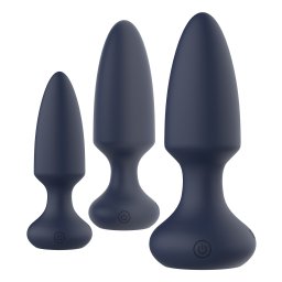 Dream Toys Star Trooper Mars Advanced Vibrating Anal Training Kit Blue