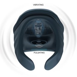 ToyJoy Urban Nova Pulsating Squeezable Stroker Blue