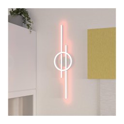 Plafonieră RGBW dimabilă Eglo 900952 AMANDOLO 23,5W/230V alb + telecomandă