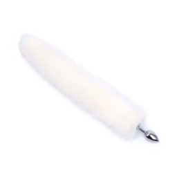 Dildo metalic Rosy Long Tail