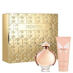 Set Paco Rabanne Olympea, Femei, Eau De Parfum 80ml + Lotiune Corp 100ml