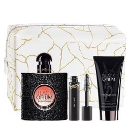 Set Ysl Black Opium, Femei, Eau De Parfum 50ml + Lotiune Corp 50ml + Mascara 2ml