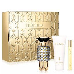 Set Paco Rabanne Fame, Femei, Eau De Parfum 80ml + Lotiune Corp 100ml + Eau De Parfum 10ml