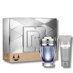 Set Paco Rabanne Invictus, Barbati, Eau De Toilette 100ml + Gel De Dus 100ml
